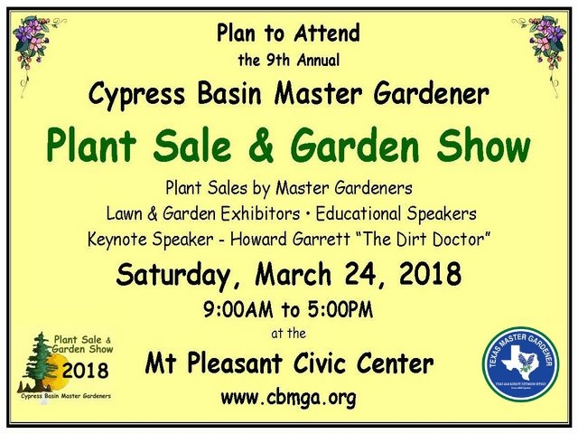 2018 Plant Sale and Garden Show