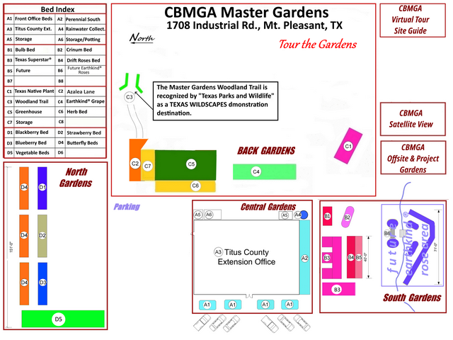 Master Gardens Map